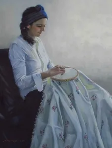 FATİH KARAKAŞ tarafından 2017 yılında 80x60 cm ölçülerinde Tuval üzeri yağlı boya tekniği ile yapılmıştır.