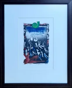 HAYATİ MİSMAN tarafından 1999 yılında 33x22 cm ölçülerinde Gravür tekniği ile yapılmıştır.