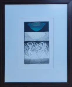 HAYATİ MİSMAN tarafından 1999 yılında 33x22 cm ölçülerinde Gravür tekniği ile yapılmıştır.