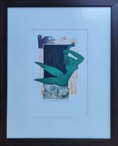 HAYATİ MİSMAN tarafından 1999 yılında 33x22 cm ölçülerinde Gravür tekniği ile yapılmıştır.