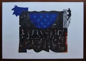 HAYATİ MİSMAN tarafından 1997 yılında 66x99 cm ölçülerinde Gravür 1-50 tekniği ile yapılmıştır.