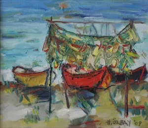 HİLMİ ÖZBAY tarafından 2009 yılında 35x40 cm ölçülerinde Tuval üzeri yağlı boya tekniği ile yapılmıştır.