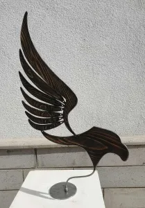 SERKAN ERKOÇ tarafından 2020 yılında 71x45x10 cm ölçülerinde Ahşap+Metal tekniği ile yapılmıştır.