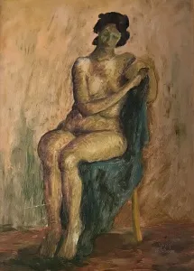 KENAN DEĞER tarafından 1995 yılında  43x31 cm ölçülerinde  Tuval üzeri yağlı boya tekniği ile yapılmıştır.