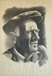 KENAN DEĞER tarafından 1993 yılında  69x47 cm ölçülerinde  Kağıt Üzeri Kurşun Kalem tekniği ile yapılmıştır.