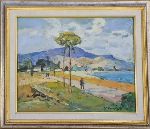 NİHAT TANDOĞAN tarafından 1998 yılında  40x50 cm ölçülerinde Tuval üzeri yağlı boya tekniği ile yapılmıştır.