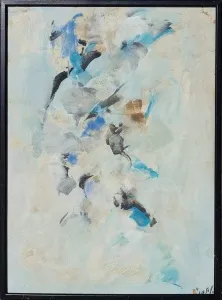 NEJAD MELİH DEVRİM tarafından 62x45 cm ölçülerinde Kağıt Üzeri Karışık Teknik tekniği ile yapılmıştır.