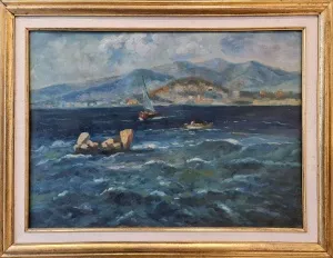 İBRAHİM SAFİ tarafından 60x80 cm ölçülerinde Tuval üzeri yağlı boya tekniği ile yapılmıştır.