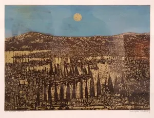 DEVRİM ERBİL tarafından 1993 yılında 33x43 cm ölçülerinde Serigrafi tekniği ile yapılmıştır.