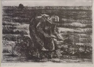 FAHRİ SÜMER tarafından 1987 yılında 18x25 cm ölçülerinde Gravür tekniği ile yapılmıştır.