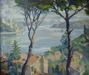 SELAHATTİN TEOMAN tarafından 1957 yılında 60x73 cm ölçülerinde Tuval üzeri yağlı boya tekniği ile yapılmıştır.