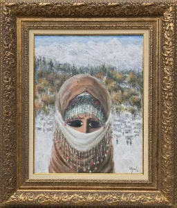 FİKRET OTYAM tarafından 1996 yılında 50x40 cm ölçülerinde Tuval üzeri yağlı boya tekniği ile yapılmıştır.