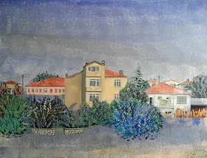 MEVLÜT AKAR tarafından 2015 yılında 89x116 cm ölçülerinde Tuval üzeri karışık teknik tekniği ile yapılmıştır.