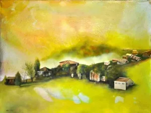 MEHMET YILDIRIM tarafından 2015 yılında 89x116 cm ölçülerinde Tuval üzeri yağlı boya tekniği ile yapılmıştır.