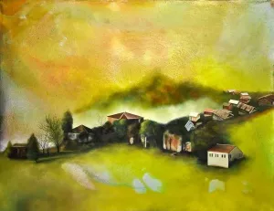 MEHMET YILDIRIM tarafından 2015 yılında 89x116 cm ölçülerinde Tuval üzeri yağlı boya tekniği ile yapılmıştır.