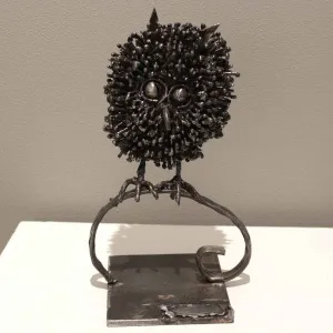 MURAT YILDIRIMÇAKAR tarafından 2016 yılında 23x11x12 cm ölçülerinde Metal tekniği ile yapılmıştır.