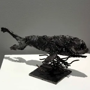 MURAT YILDIRIMÇAKAR tarafından 2016 yılında 33x16x10 cm ölçülerinde Metal tekniği ile yapılmıştır.