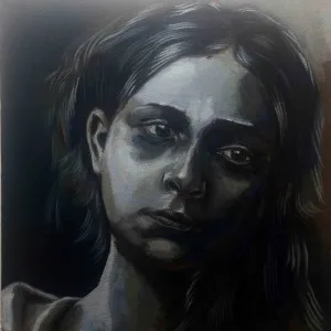 EREN ÇAĞDAŞ KARASU tarafından 2017 yılında 25x25 cm ölçülerinde Tuval üzeri yağlı boya tekniği ile yapılmıştır.