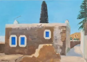 TURAN EROL tarafından 1991 yılında 50x70 cm ölçülerinde Tuval üzeri yağlı boya tekniği ile yapılmıştır.